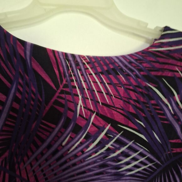 Apt 9 Women's Plus Sized Blouse Drapey Neckline Sleeveless Office Core 2X - Picture 7 of 9